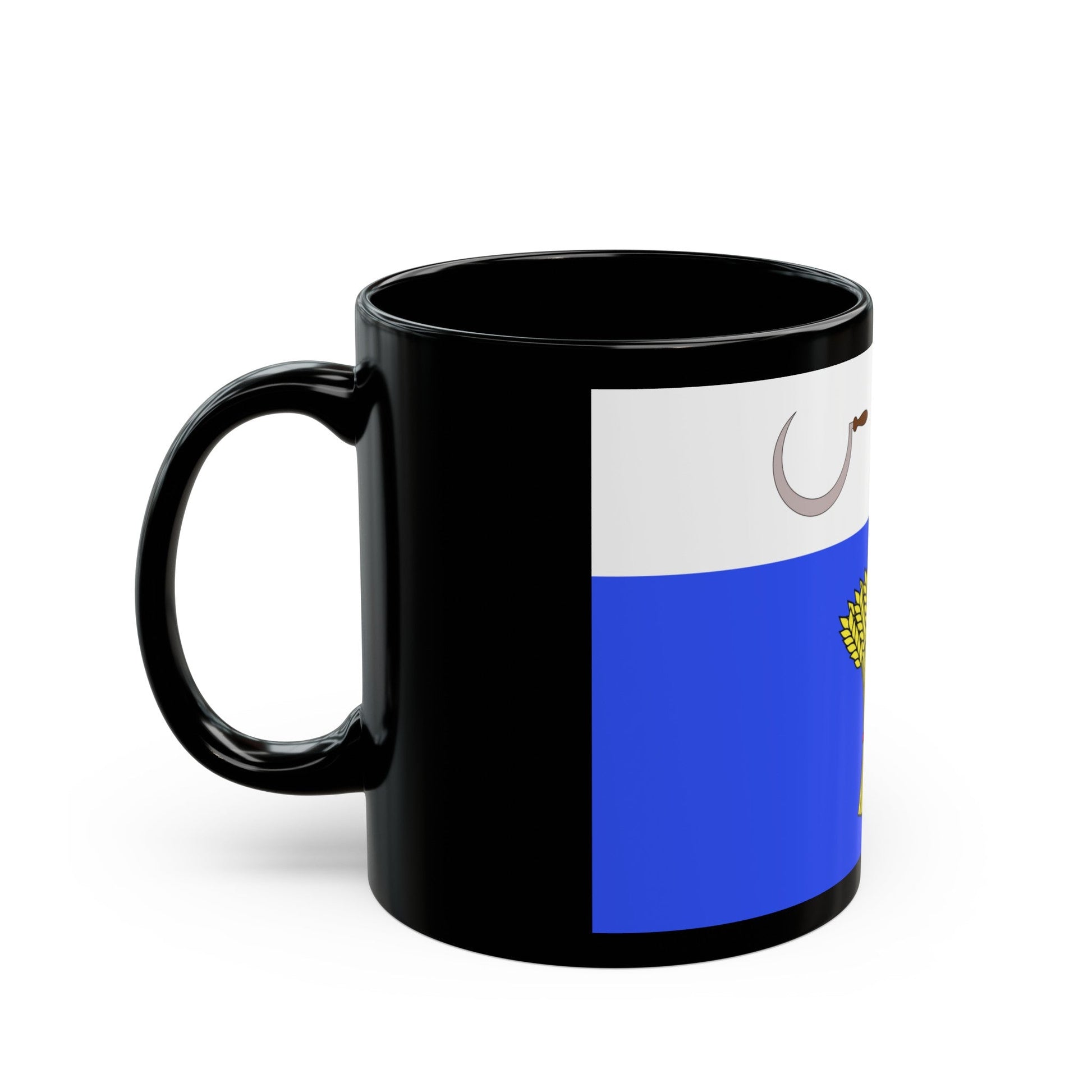 Flag of Sannat Malta - Black Coffee Mug-The Sticker Space