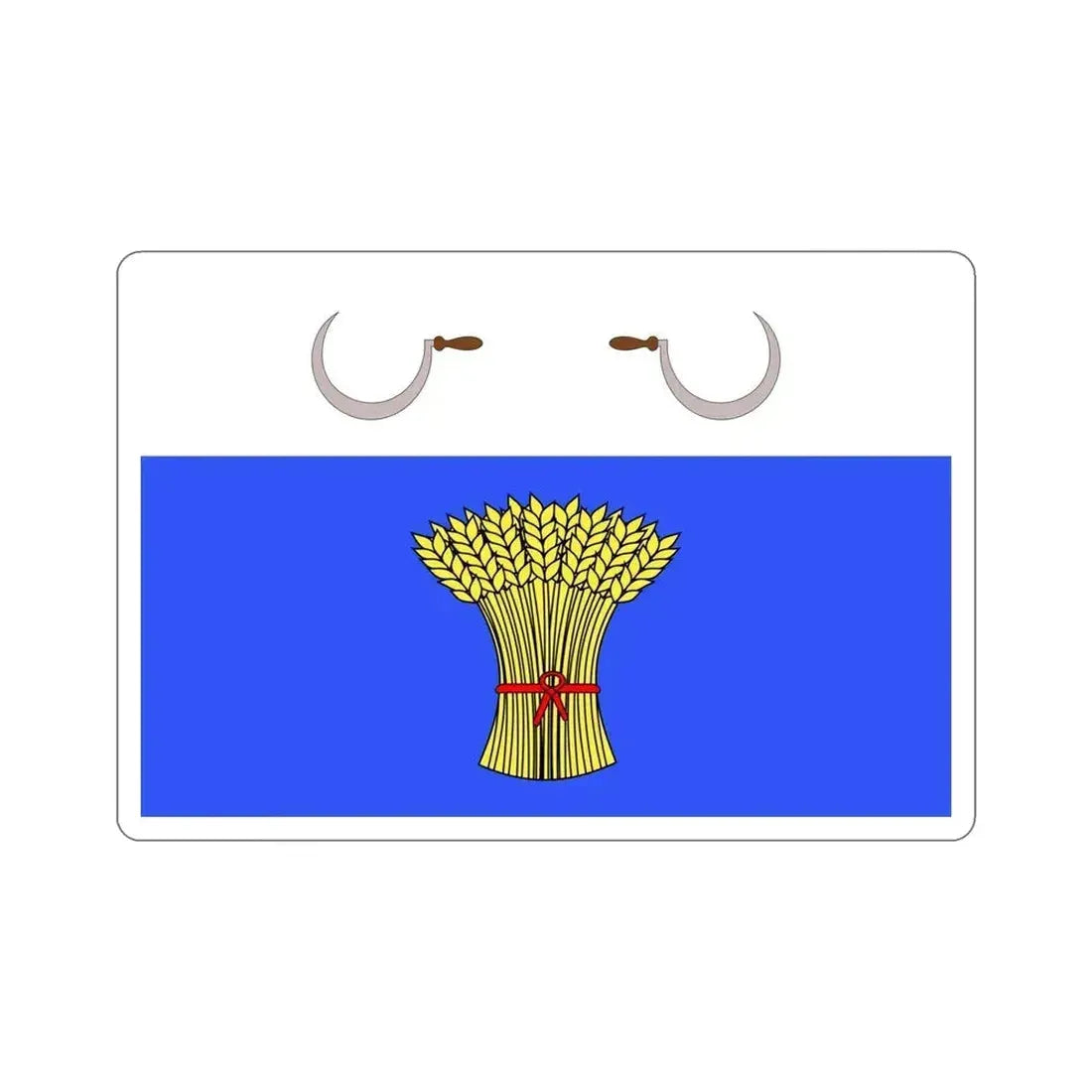 Flag of Sannat Malta STICKER Vinyl Die-Cut Decal - The Sticker Space