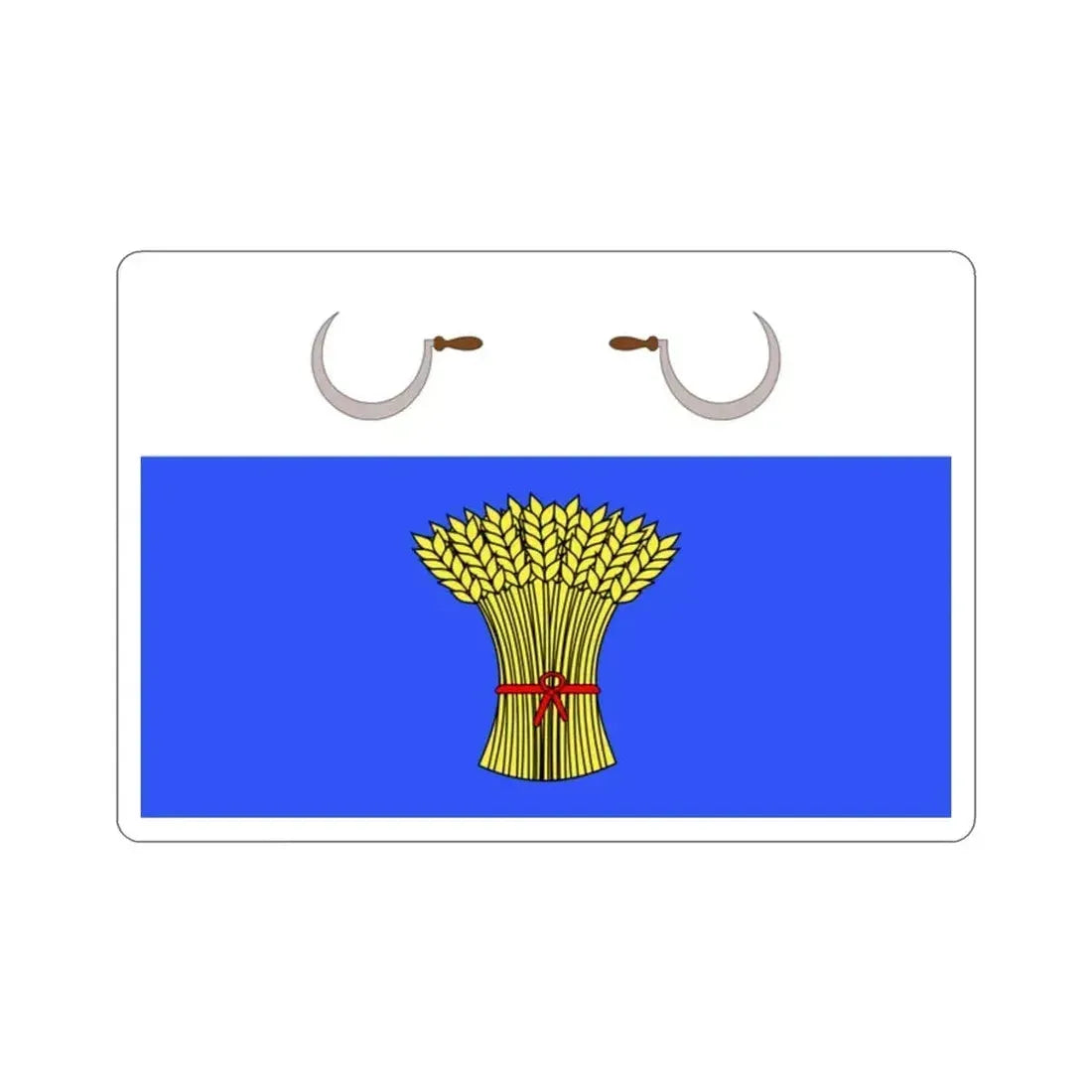 Flag of Sannat Malta STICKER Vinyl Die-Cut Decal - The Sticker Space