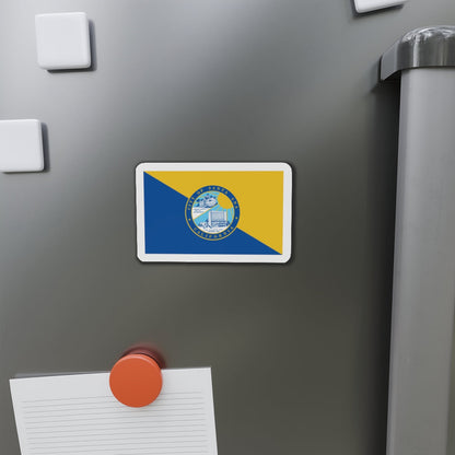 Flag of Santa Ana California - Die-Cut Magnet-The Sticker Space