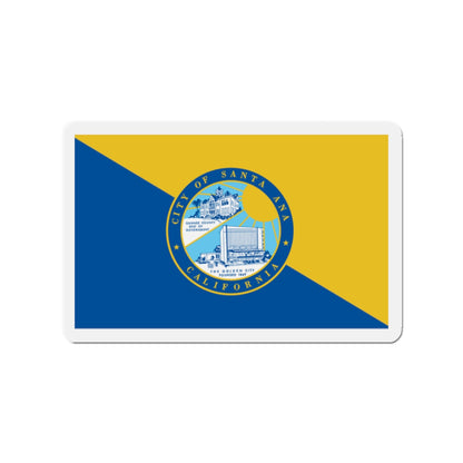 Flag of Santa Ana California - Die-Cut Magnet-2" x 2"-The Sticker Space