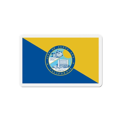 Flag of Santa Ana California - Refrigerator Magnet - The Sticker Space