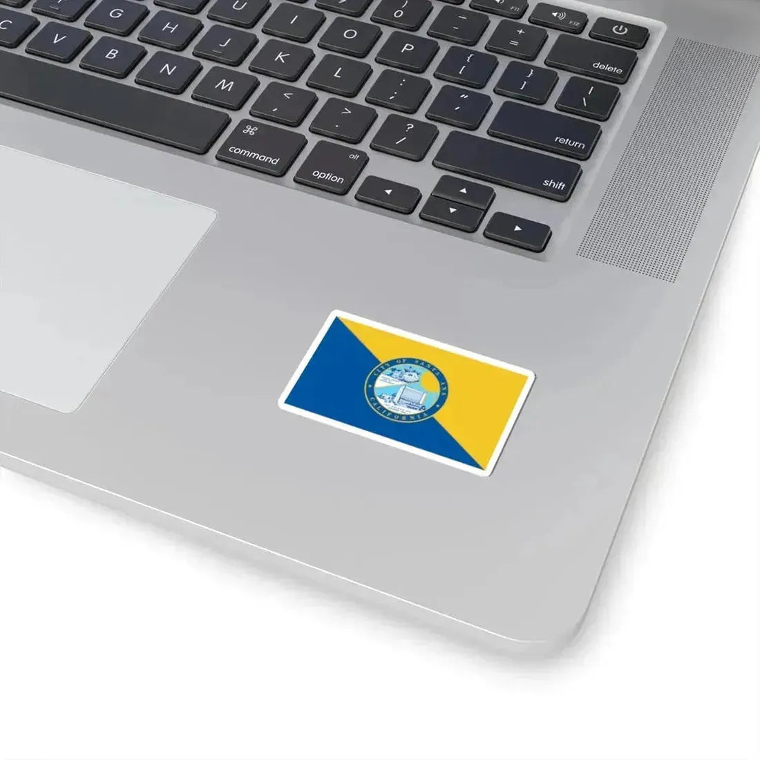 Flag of Santa Ana, California - STICKER Vinyl Kiss-Cut Decal - The Sticker Space