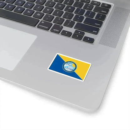 Flag of Santa Ana California (United States) STICKER Vinyl Kiss-Cut Decal - The Sticker Space