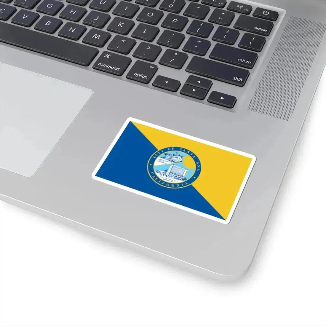 Flag of Santa Ana California (United States) STICKER Vinyl Kiss-Cut Decal - The Sticker Space