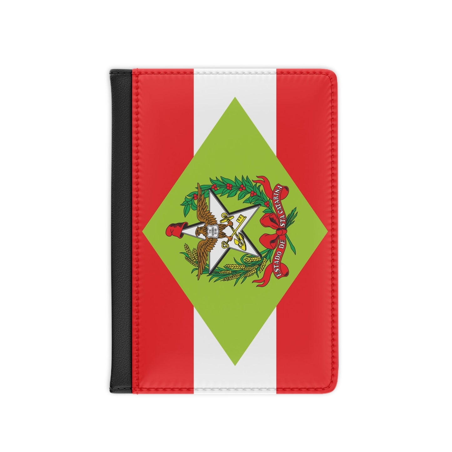 Flag of Santa Catarina Brazil - Passport Holder