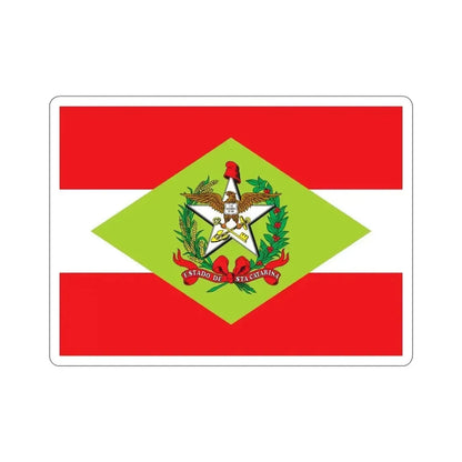 Flag of Santa Catarina Brazil STICKER Vinyl Die-Cut Decal - The Sticker Space