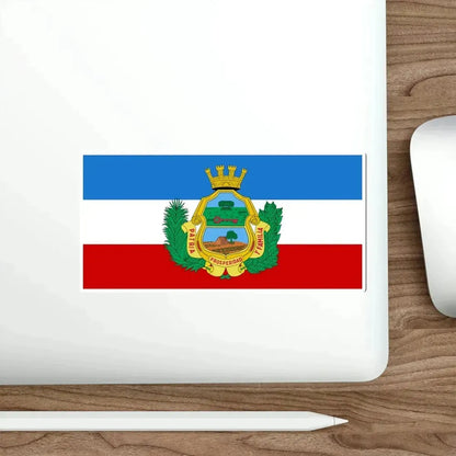 Flag of Santa Clara, Cuba STICKER Vinyl Die-Cut Decal - The Sticker Space