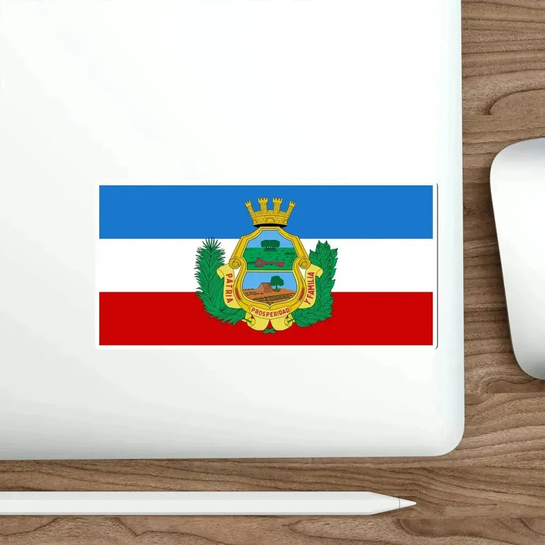 Flag of Santa Clara, Cuba STICKER Vinyl Die-Cut Decal - The Sticker Space