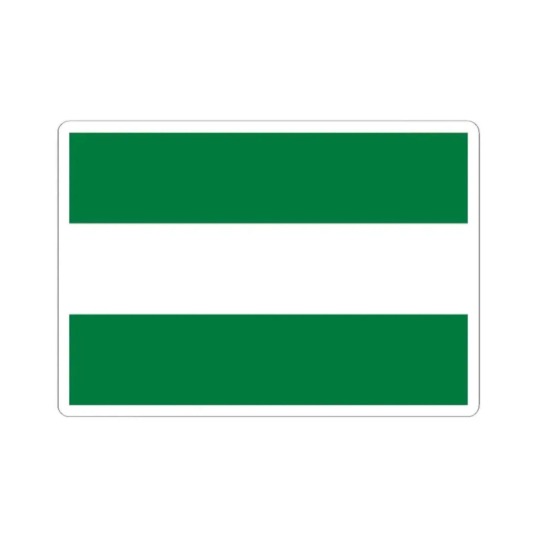 Flag of Santa Cruz (Bolivia) STICKER Vinyl Kiss-Cut Decal 2 Inch White - The Sticker Space