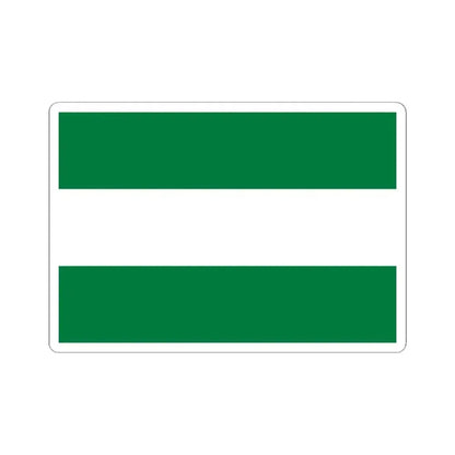 Flag of Santa Cruz (Bolivia) STICKER Vinyl Kiss-Cut Decal 3 Inch White - The Sticker Space