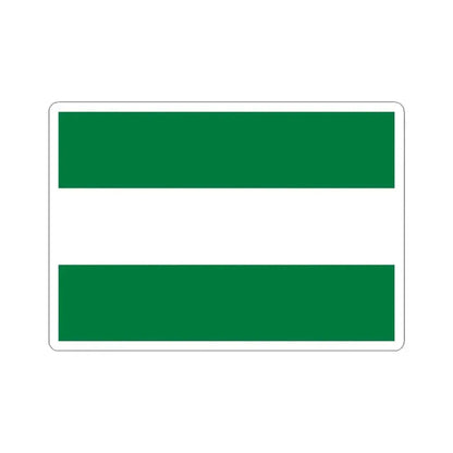 Flag of Santa Cruz (Bolivia) STICKER Vinyl Kiss-Cut Decal 6 Inch White - The Sticker Space