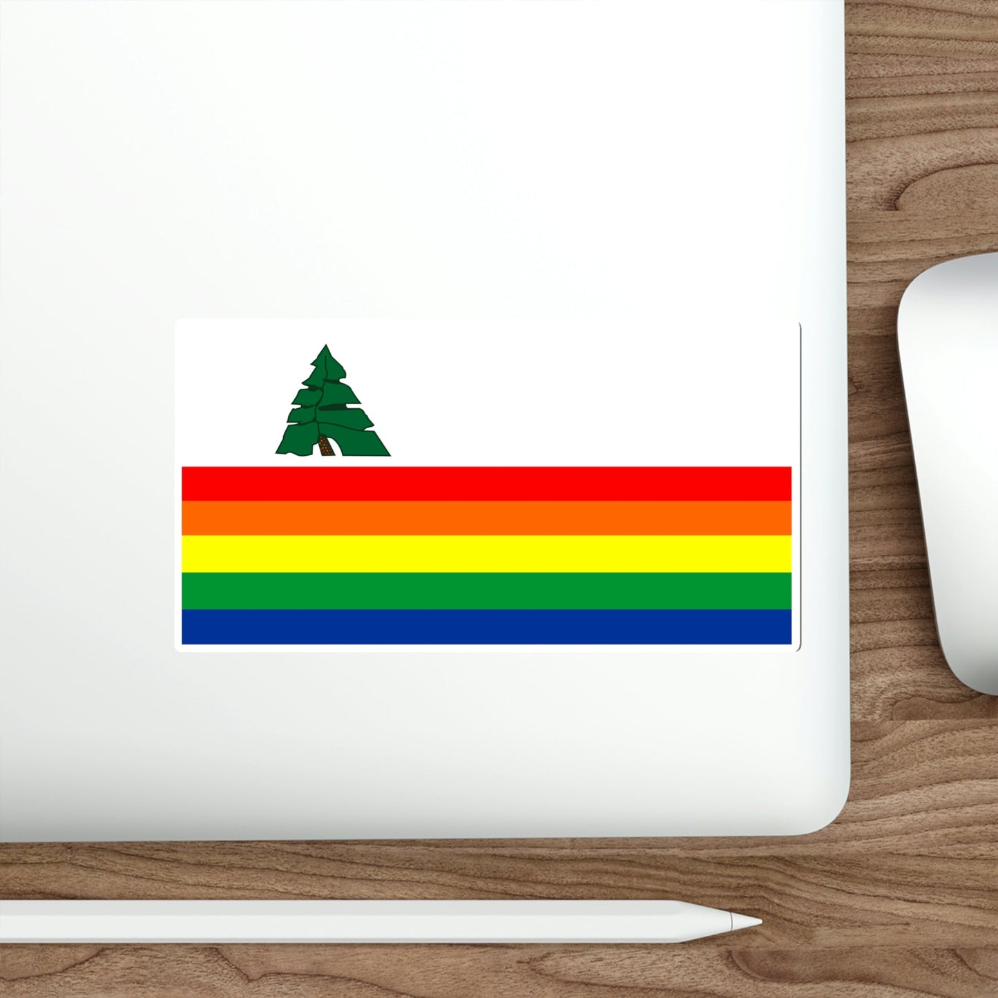 Flag of Santa Cruz County California STICKER Vinyl Die-Cut Decal-The Sticker Space