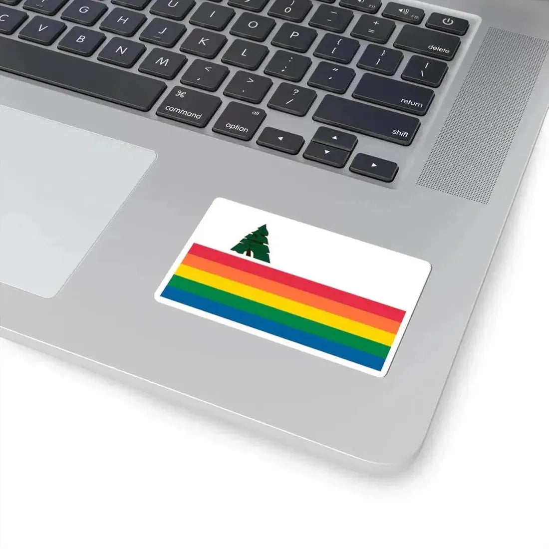 Flag of Santa Cruz County California (United States) STICKER Vinyl Kiss-Cut Decal - The Sticker Space