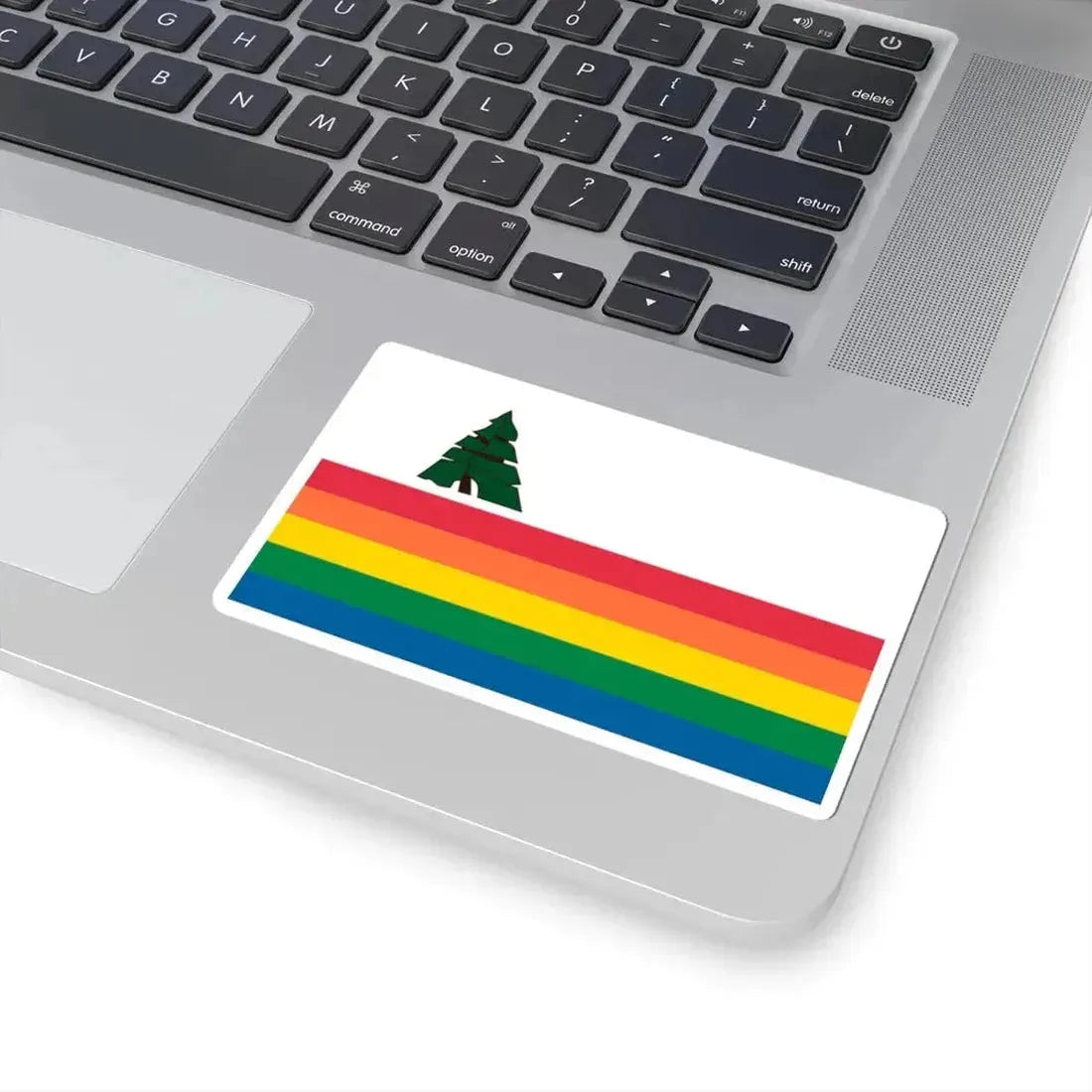 Flag of Santa Cruz County California (United States) STICKER Vinyl Kiss-Cut Decal - The Sticker Space