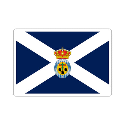 Flag of Santa Cruz de Tenerife Spain STICKER Vinyl Die-Cut Decal-2 Inch-The Sticker Space