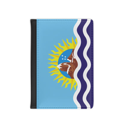 Flag of Santa Cruz Province Argentina - Passport Holder