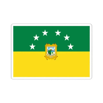 Flag of Santa Elena - Ecuador (Ecuador) STICKER Vinyl Kiss-Cut Decal 2 Inch White - The Sticker Space