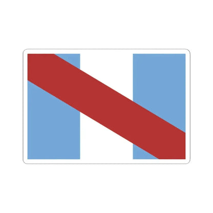 Flag of Santa Fe 1815-1821 (Argentina) STICKER Vinyl Kiss-Cut Decal 2 Inch White - The Sticker Space