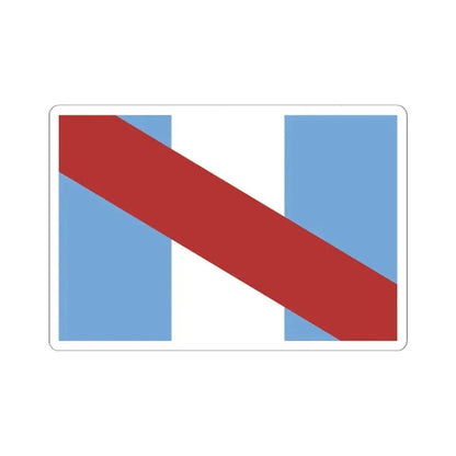 Flag of Santa Fe 1815-1821 (Argentina) STICKER Vinyl Kiss-Cut Decal 6 Inch White - The Sticker Space