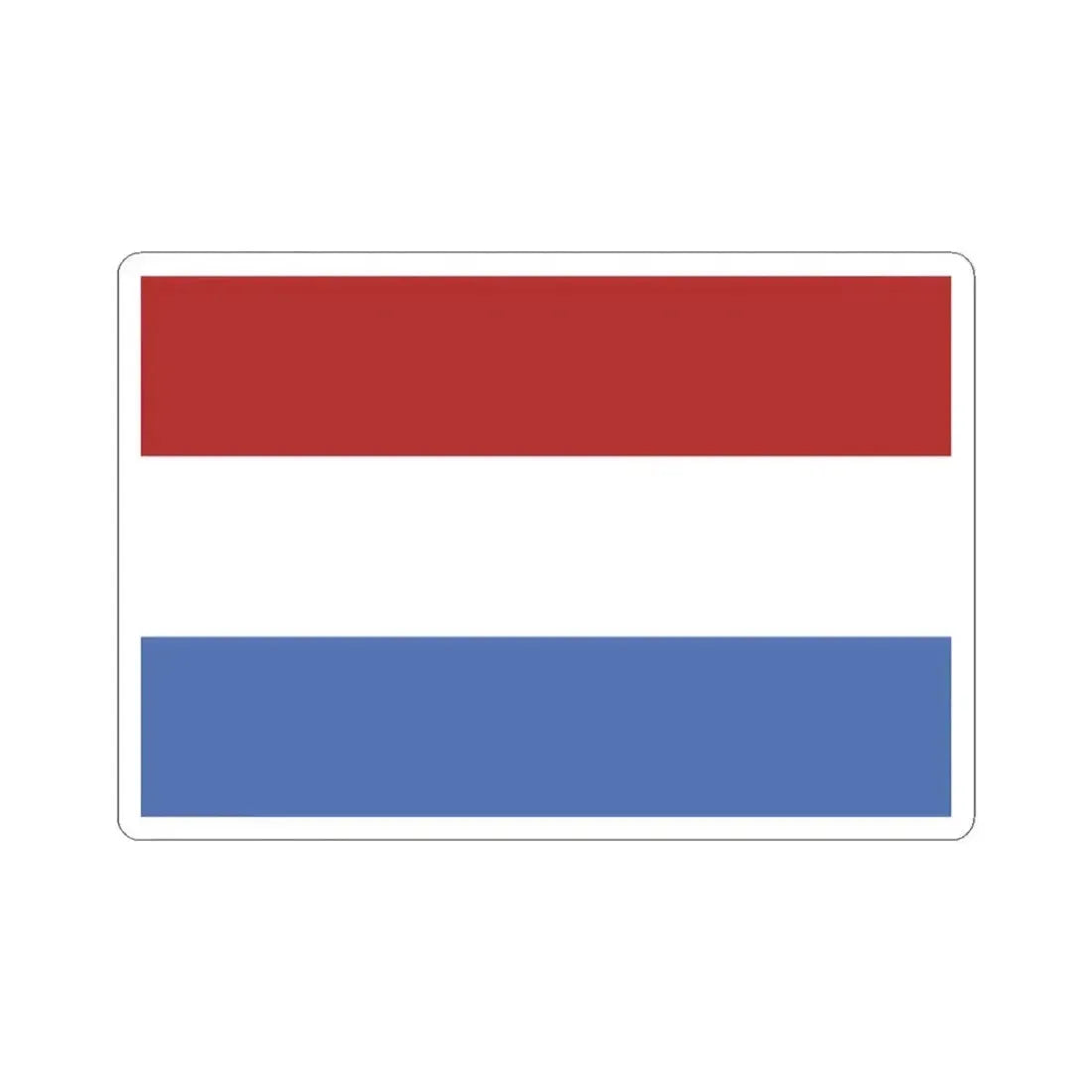 Flag of Santa Fe 1819 (Argentina) STICKER Vinyl Kiss-Cut Decal 3 Inch White - The Sticker Space