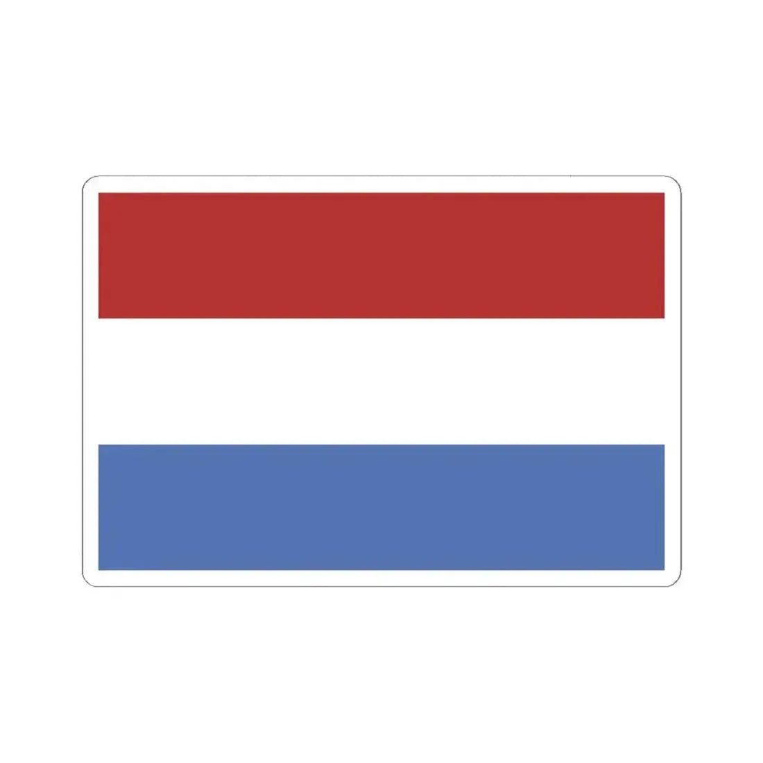 Flag of Santa Fe 1819 (Argentina) STICKER Vinyl Kiss-Cut Decal 6 Inch White - The Sticker Space