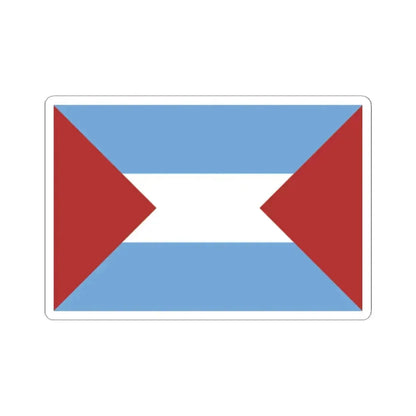 Flag of Santa Fe 1825 (Argentina) STICKER Vinyl Kiss-Cut Decal 2 Inch White - The Sticker Space