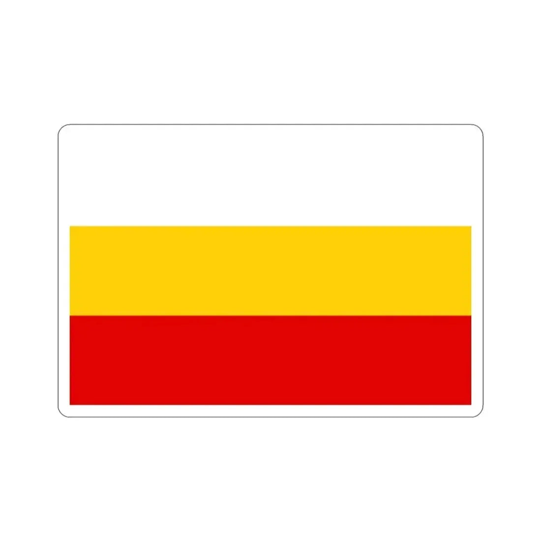 Flag of Santa Isabel Puerto Rico STICKER Vinyl Die-Cut Decal 2 Inch - The Sticker Space