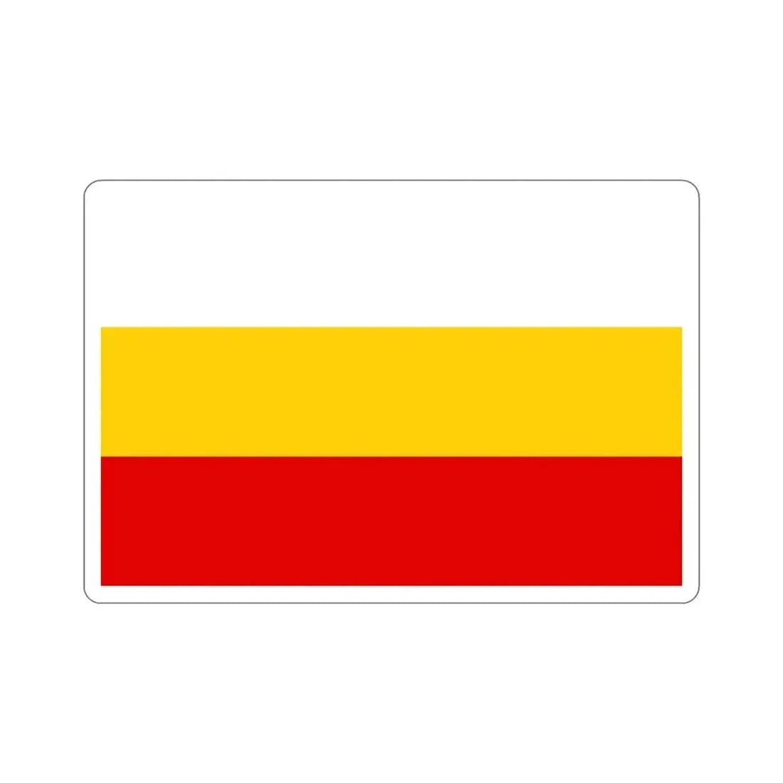 Flag of Santa Isabel Puerto Rico STICKER Vinyl Die-Cut Decal 3 Inch - The Sticker Space