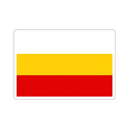 Flag of Santa Isabel Puerto Rico STICKER Vinyl Die-Cut Decal 3 Inch - The Sticker Space