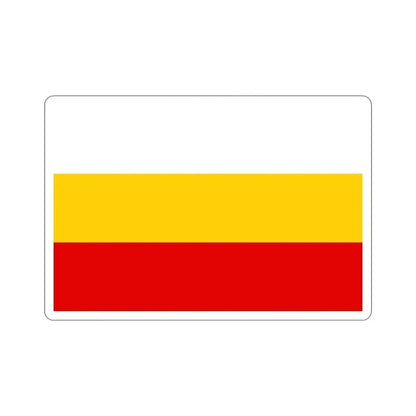 Flag of Santa Isabel Puerto Rico STICKER Vinyl Die-Cut Decal 6 Inch - The Sticker Space