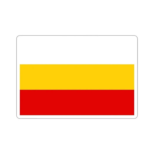 Flag of Santa Isabel Puerto Rico STICKER Vinyl Die-Cut Decal 6 Inch - The Sticker Space