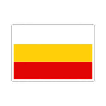 Flag of Santa Isabel Puerto Rico STICKER Vinyl Die-Cut Decal - The Sticker Space