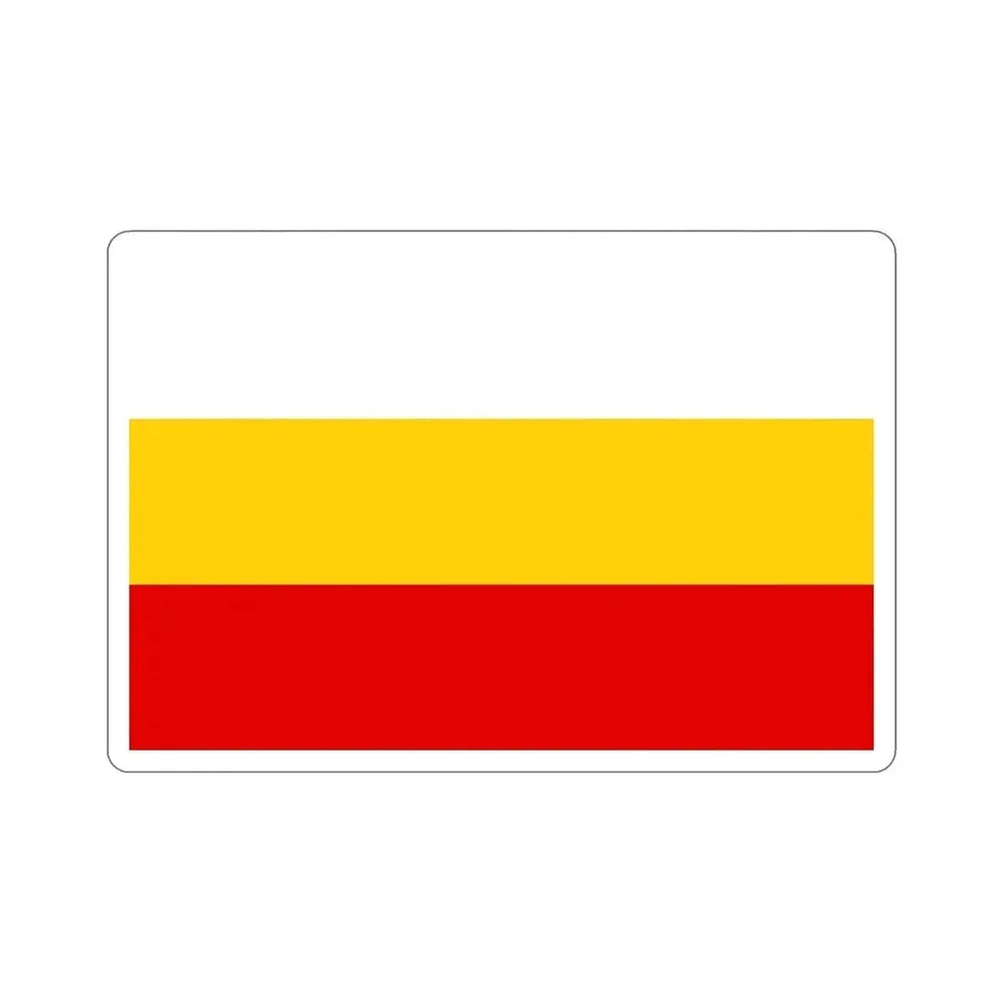 Flag of Santa Isabel Puerto Rico STICKER Vinyl Die-Cut Decal - The Sticker Space