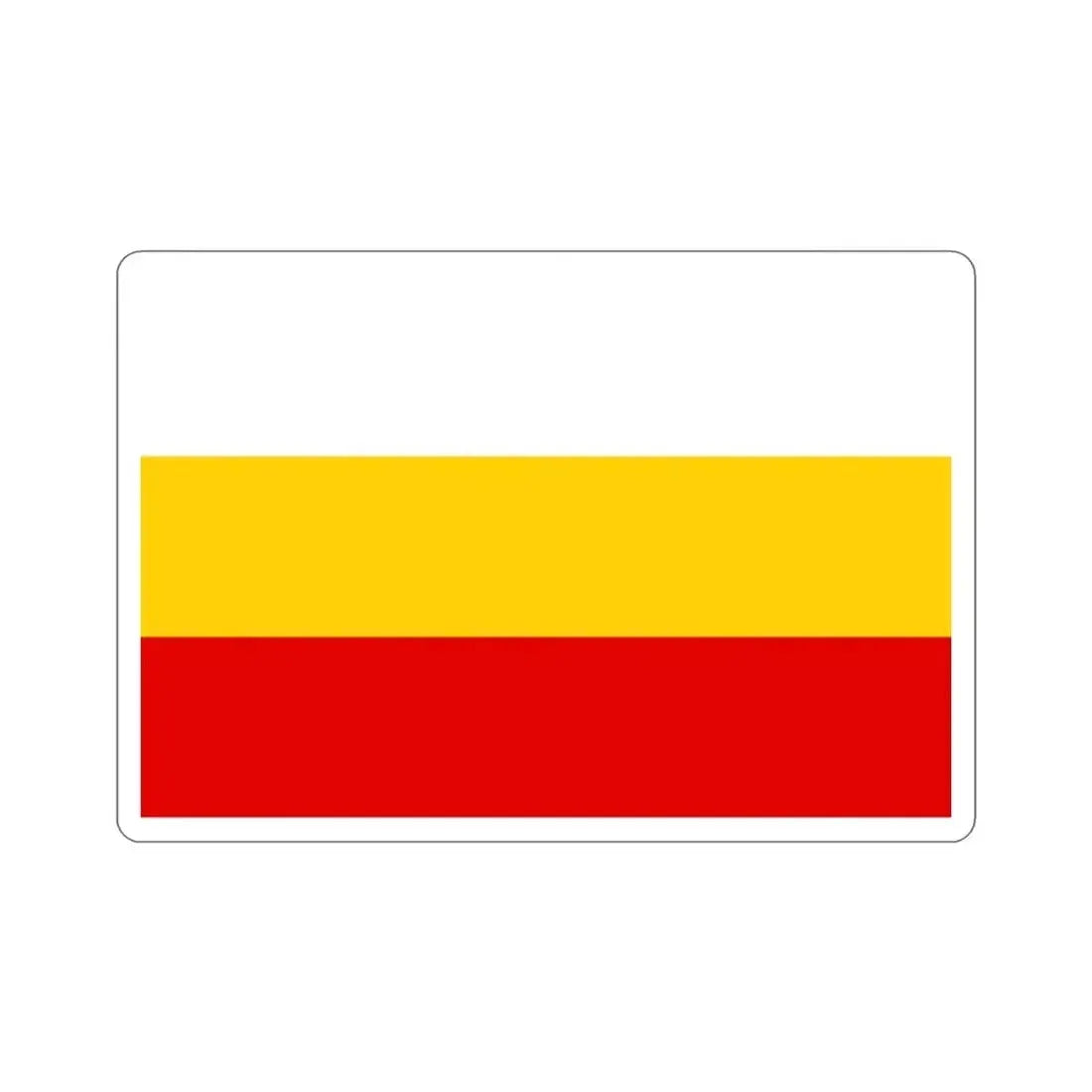 Flag of Santa Isabel Puerto Rico STICKER Vinyl Die-Cut Decal - The Sticker Space