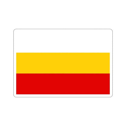 Flag of Santa Isabel Puerto Rico STICKER Vinyl Die-Cut Decal - The Sticker Space