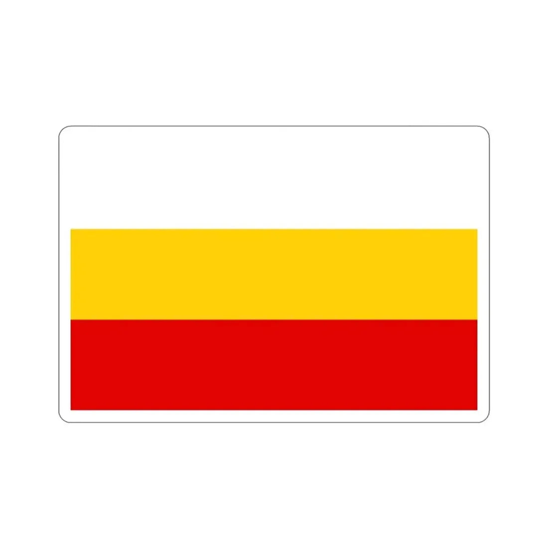 Flag of Santa Isabel Puerto Rico STICKER Vinyl Die-Cut Decal - The Sticker Space