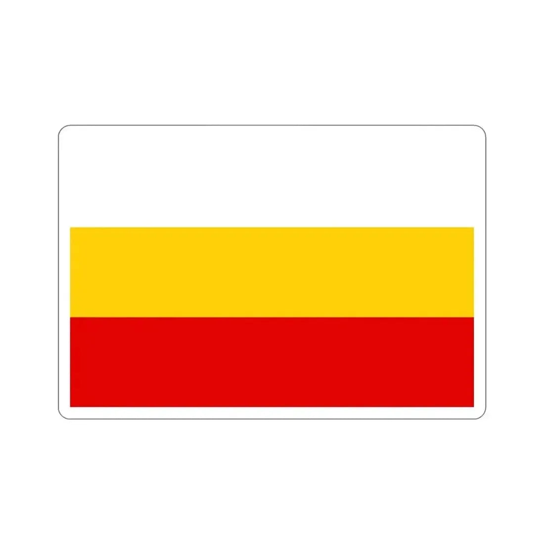 Flag of Santa Isabel Puerto Rico STICKER Vinyl Die-Cut Decal - The Sticker Space