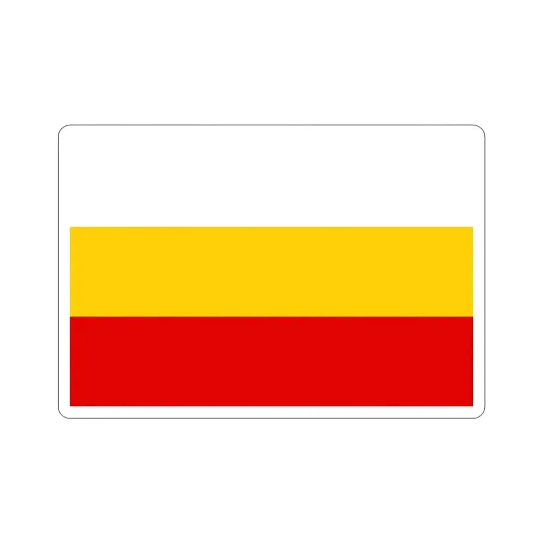 Flag of Santa Isabel Puerto Rico STICKER Vinyl Die-Cut Decal - The Sticker Space