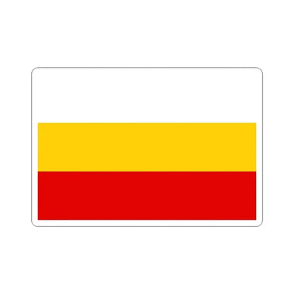 Flag of Santa Isabel Puerto Rico STICKER Vinyl Die-Cut Decal - The Sticker Space