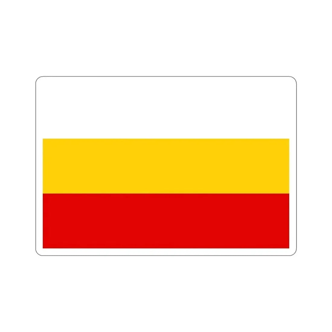 Flag of Santa Isabel Puerto Rico STICKER Vinyl Die-Cut Decal - The Sticker Space