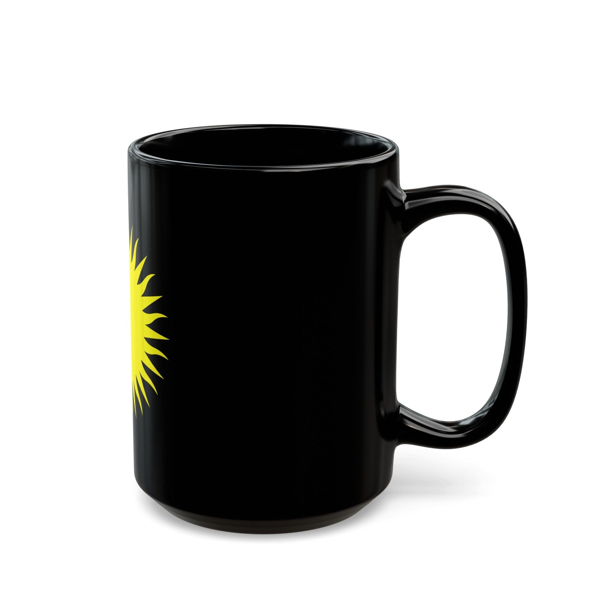 Flag of Santa Lucija Malta - Black Coffee Mug-The Sticker Space