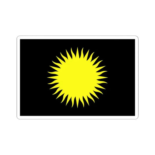 Flag of Santa Lucija Malta - STICKER Vinyl Kiss-Cut Decal 2 Inch White - The Sticker Space