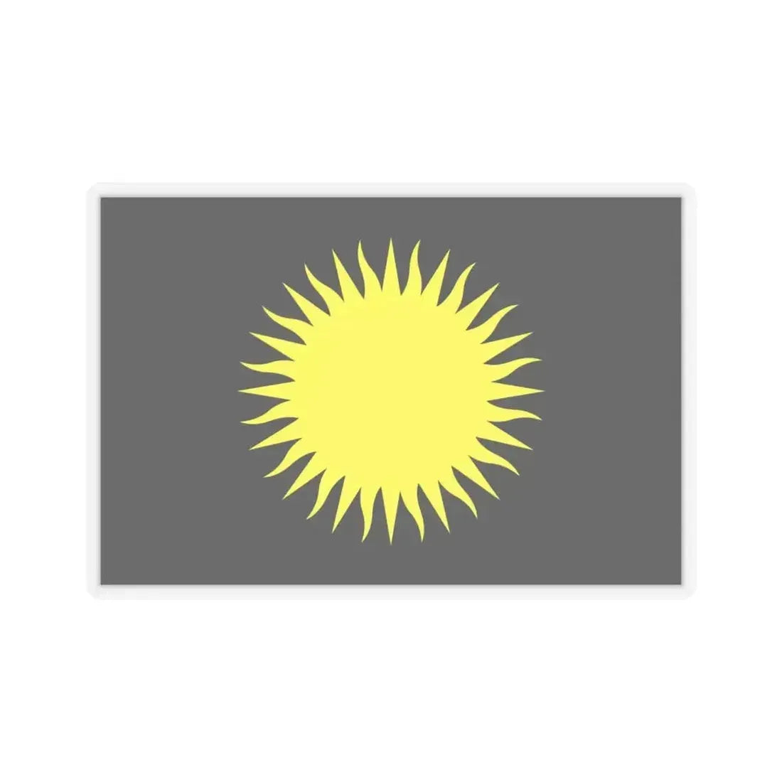 Flag of Santa Lucija Malta - STICKER Vinyl Kiss-Cut Decal 6 Inch Transparent - The Sticker Space