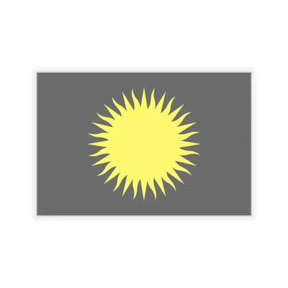 Flag of Santa Lucija Malta - STICKER Vinyl Kiss-Cut Decal 6 Inch Transparent - The Sticker Space