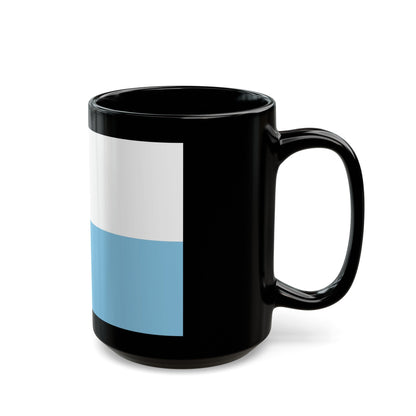 Flag of Santa Marta Magdalena Colombia - Black Coffee Mug-The Sticker Space