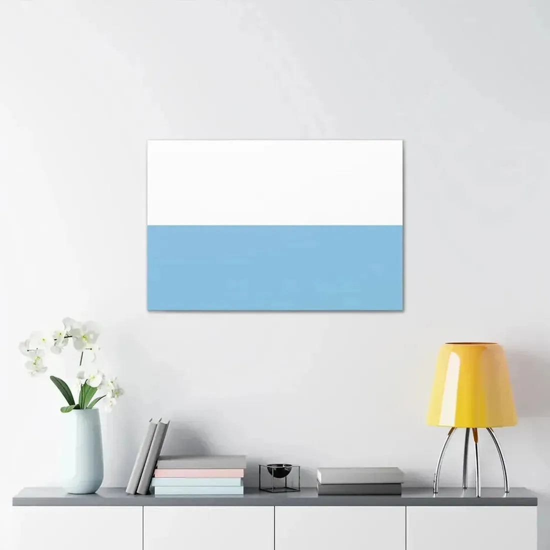Flag of Santa Marta Magdalena Colombia - Canvas Wall Art - The Sticker Space