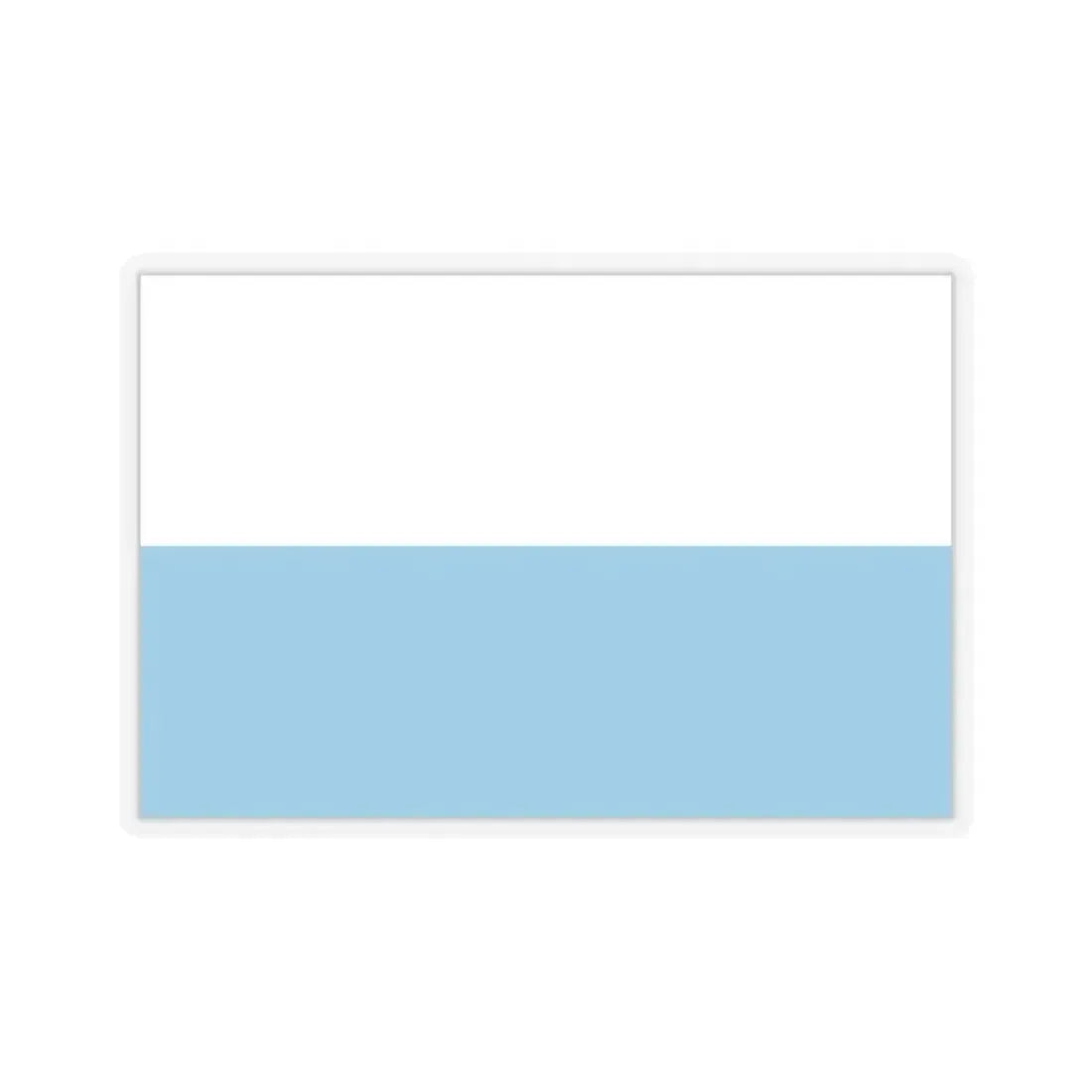 Flag of Santa Marta Magdalena Colombia - STICKER Vinyl Kiss-Cut Decal 2 Inch Transparent - The Sticker Space