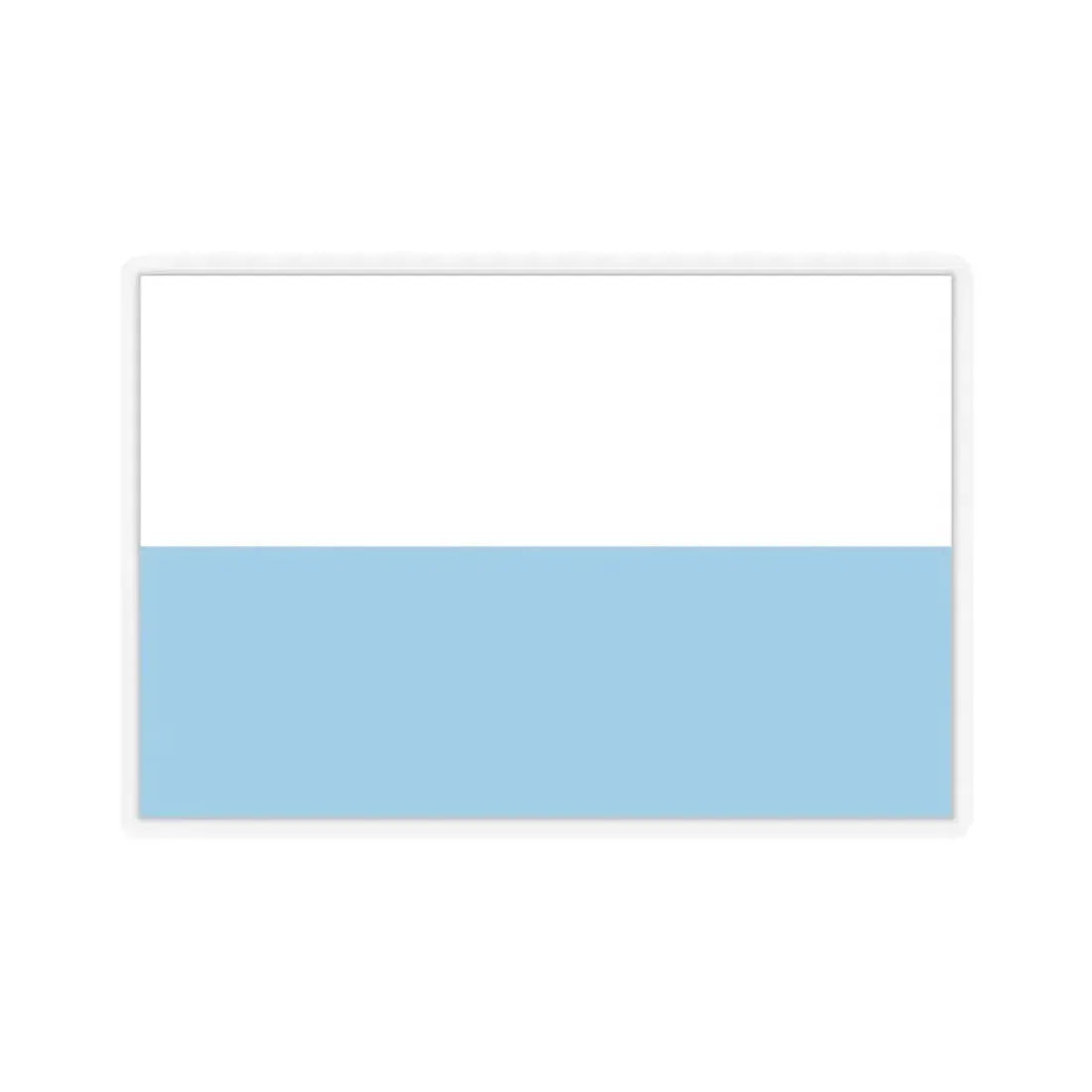 Flag of Santa Marta Magdalena Colombia - STICKER Vinyl Kiss-Cut Decal 3 Inch Transparent - The Sticker Space