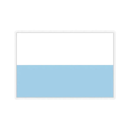 Flag of Santa Marta Magdalena Colombia - STICKER Vinyl Kiss-Cut Decal 4 Inch Transparent - The Sticker Space